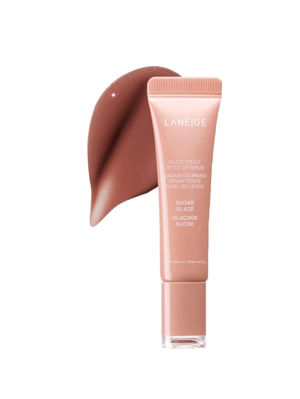 LANEIGE Glaze Craze Tinted polypeptide Lip Serum - Sugar Glaze